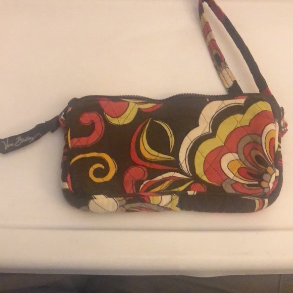 VERA Bradley Wristlet in Puccini Pattern 7.5' X 4' - Picture 2 of 8